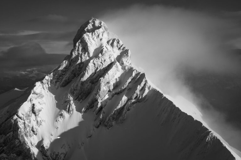 photo pointe percée in the aravis