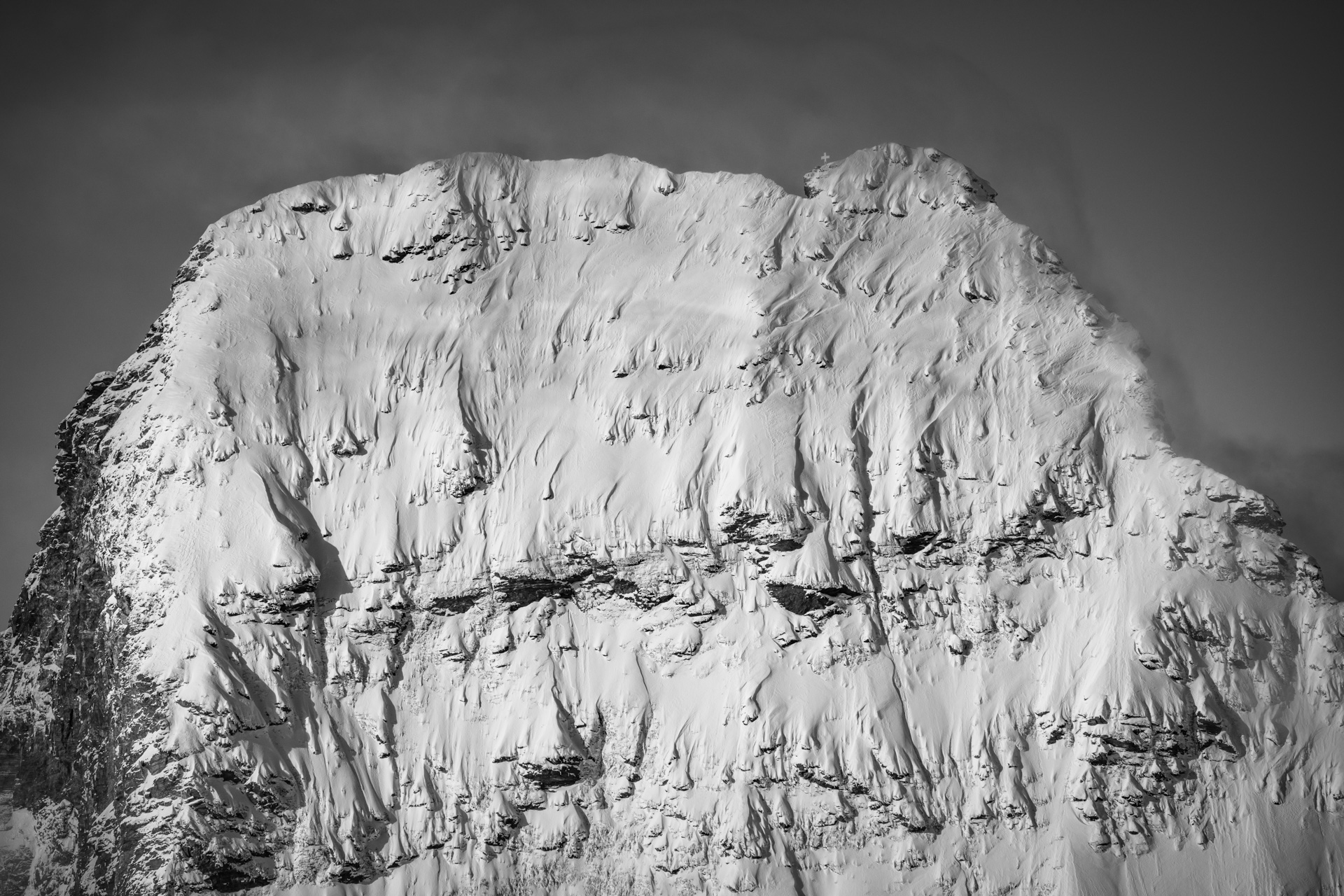 photo summit du cervin - north face of cervin - ascent and crossing of cervin