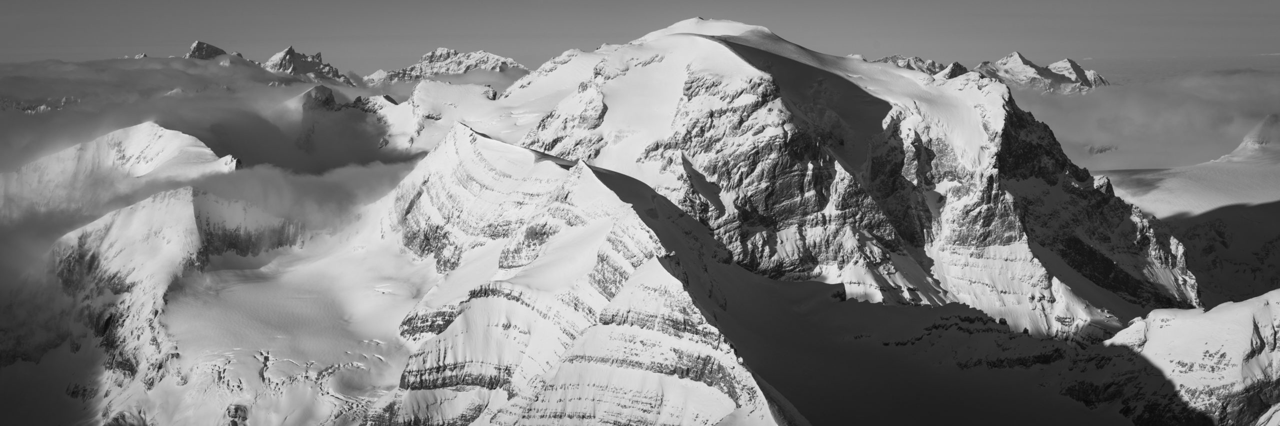 photo swiss mountain toedi - URI mountain - glacier photo - panoramic photo