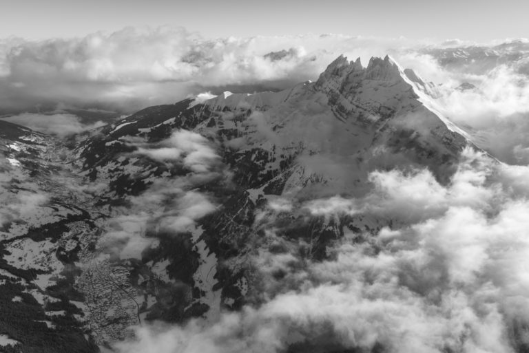 photo dents du midi et val d'illiez