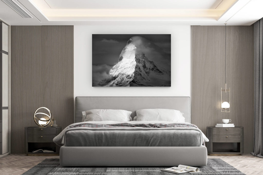 wall decorations - buy large mountain pictures - Matterhorn picture - Swiss mountain picture The Matterhorn