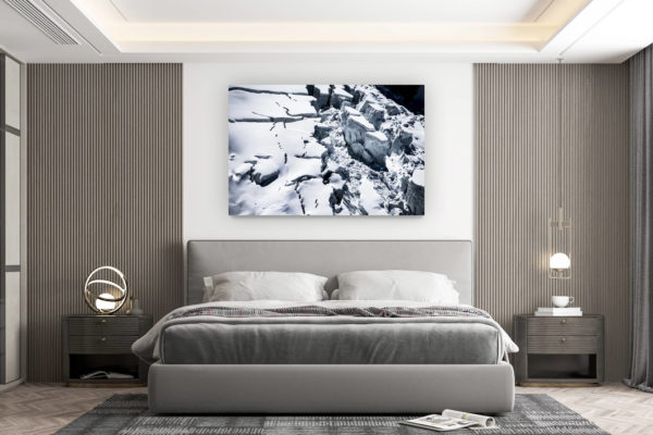 décoration murale chambre design - achat photo de montagne grand format -