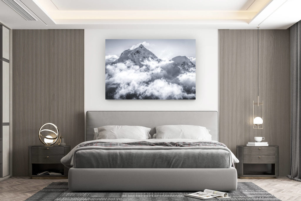 décoration murale chambre design - achat photo de montagne grand format -