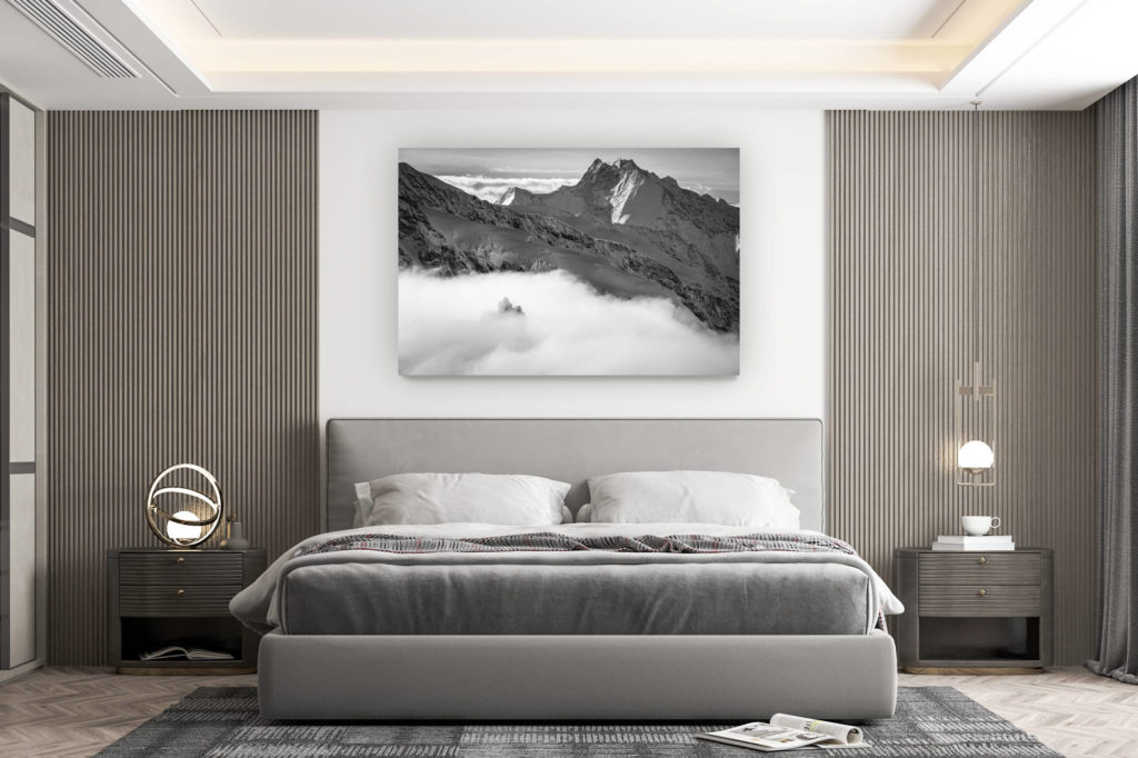 décoration murale chambre design - achat photo de montagne grand format -