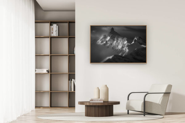 modern apartment decoration - art deco design - photo point pierced - photo summit aravis
