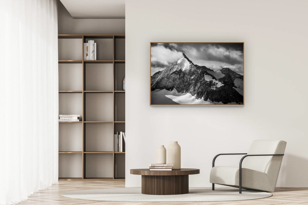 décoration appartement moderne - art déco design - Photo Alpes suisses Val d'Hérens - La Singla