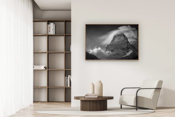 décoration appartement moderne - art déco design - Photo matterhorn et photo montagne Mont Cervin