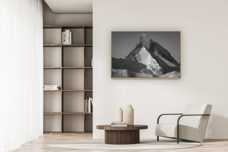 décoration appartement moderne - art déco design - Photo de montagne - Photo alpes - Matterhorn - Obergabelhorn