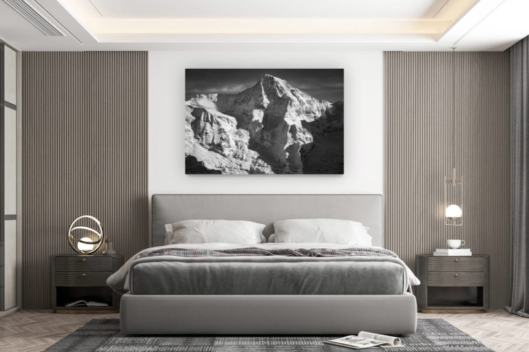 décoration murale chambre design - achat photo de montagne grand format - Photo Alpes suisses - Photo alpes Bernoises - Monch