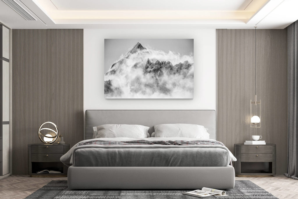 wall decoration design room - buy large size mountain picture - image of mount white- Mount Dolent