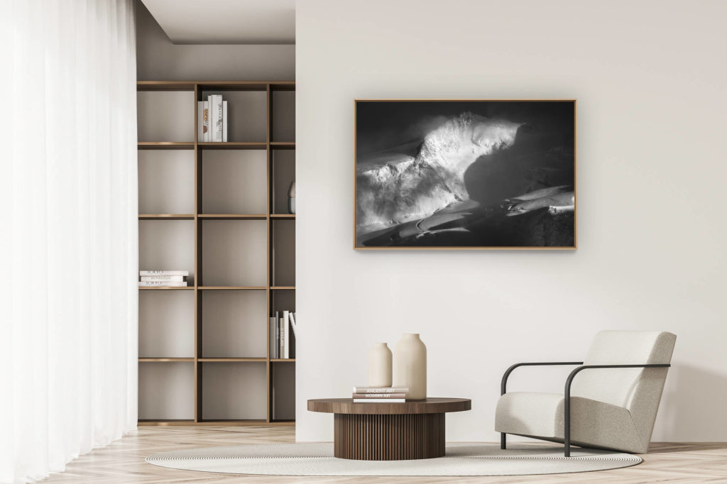 décoration appartement moderne - art déco design - Vallée de Zermatt - Photos montagnes Valais suisse - Nordend