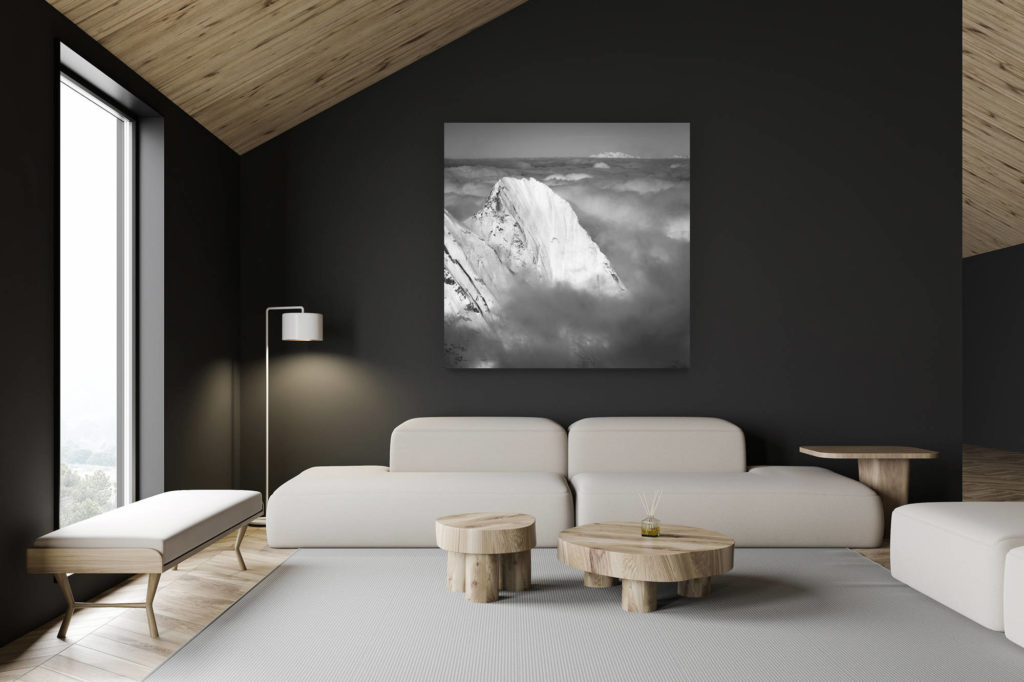 architecte intérieur rénovation chalet suisse - photo montagne grand format - matterhorn photos - Piz Badile - Mont Rose - Engadine Grisons en Suisse
