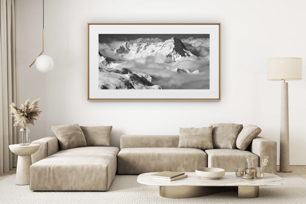 decoration living room Light - photo mountain big size -