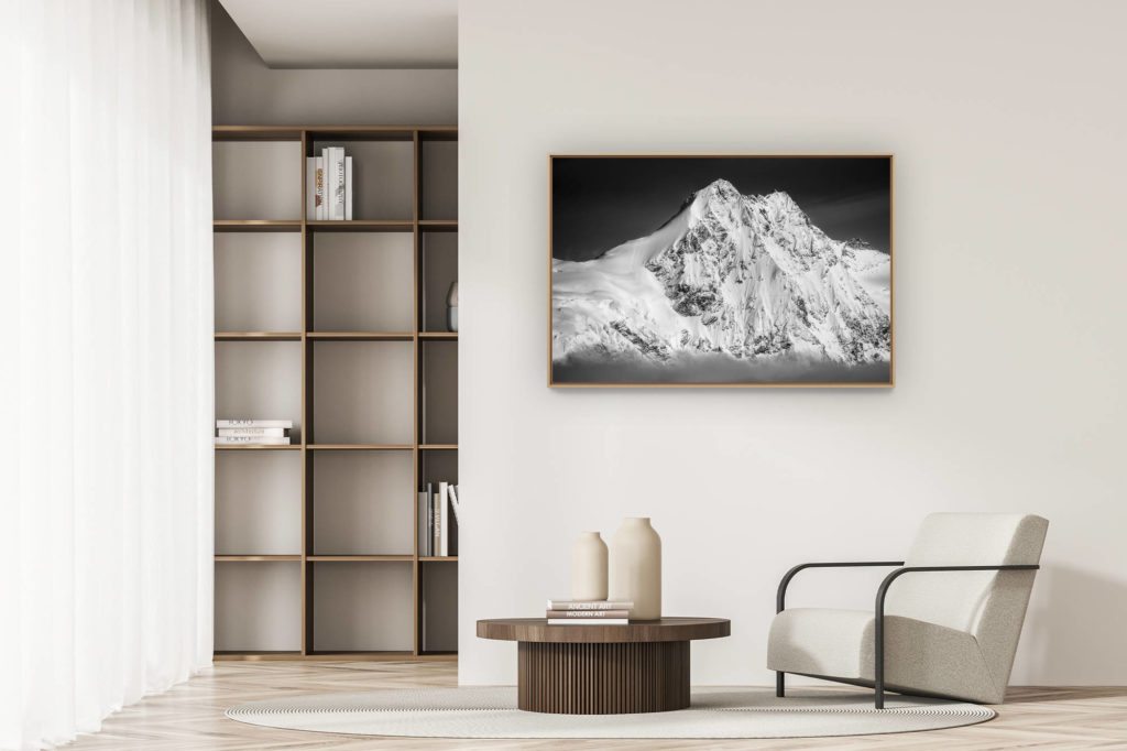 décoration appartement moderne - art déco design - Photo Vallée de Zermatt Valais Suisse - Schalihorn