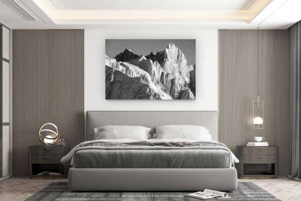 décoration murale chambre design - achat photo de montagne grand format -
