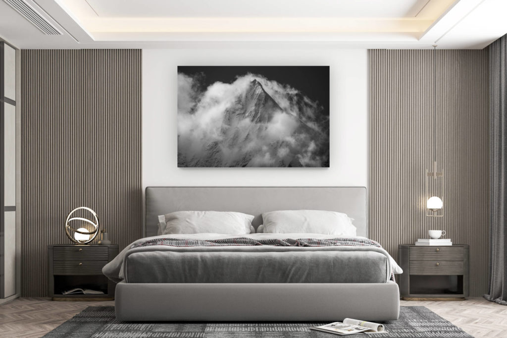 wall decorations for design rooms - buy large mountain pictures - Weisshorn - mountain pictures