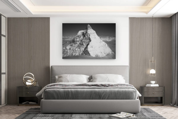 décoration murale chambre design - achat photo de montagne grand format -