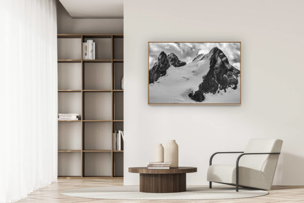 décoration appartement moderne - art déco design - Val d'hérens - Image montagne Val d'hérens - L'évèque