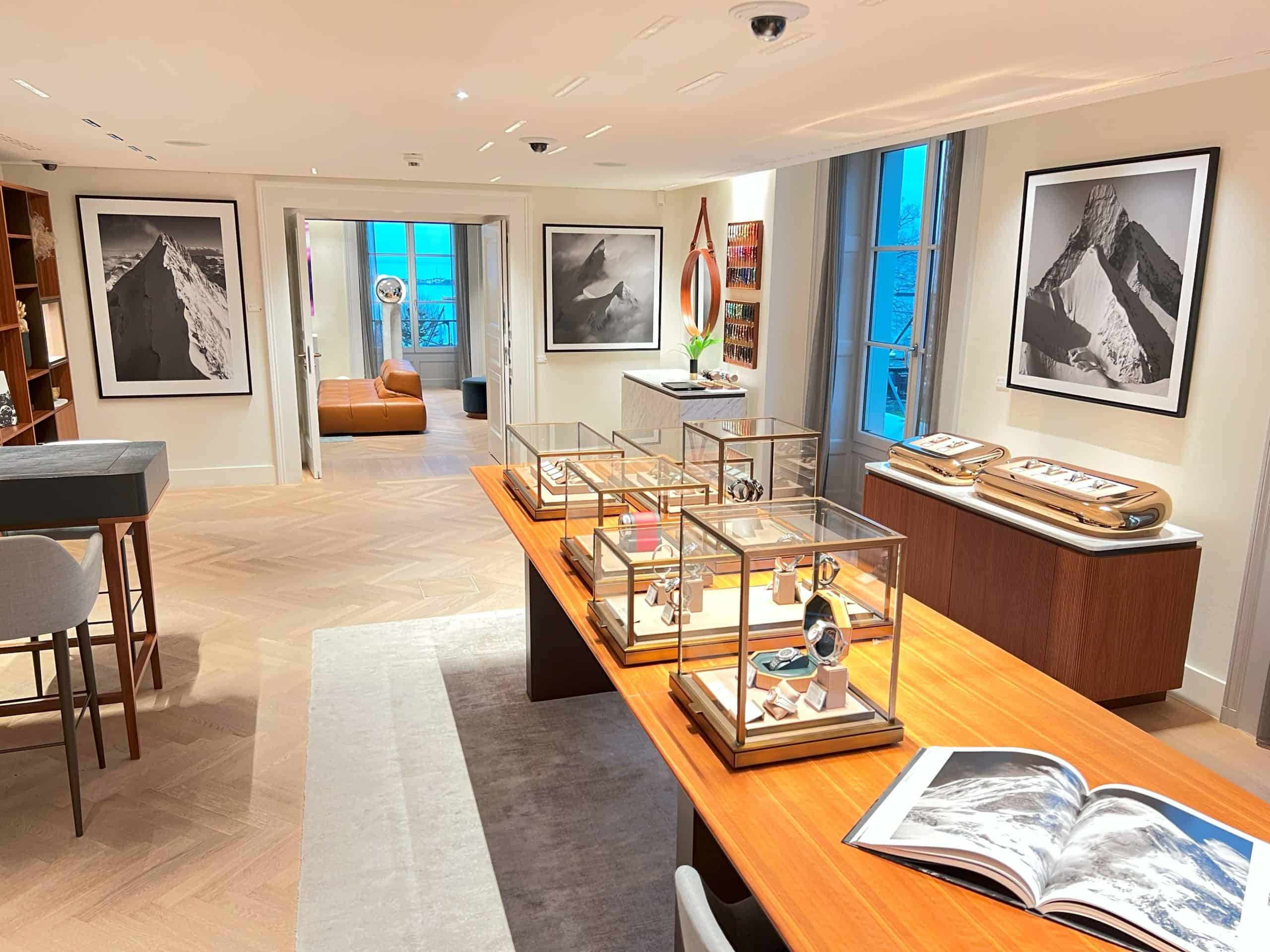 Between watches and jewelry, the works of Thomas Crauwels sublimate the walls of the Bucherer Gallery