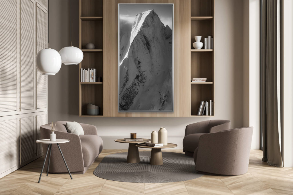 swiss living room decoration mountain lover - vertical wall decoration -