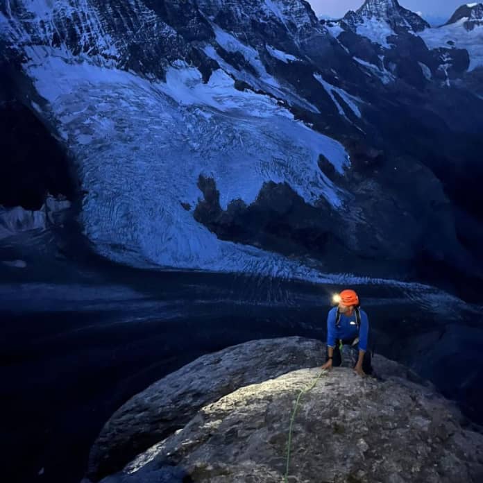 Experience Thomas Crauwels - Heure bleue dans les Alpes