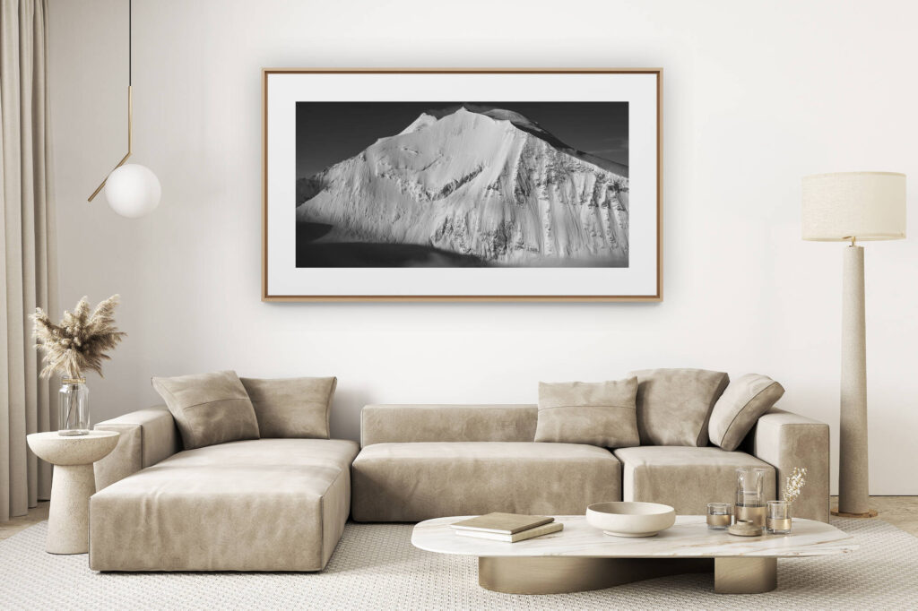decoration living room Light - photo mountain big size -