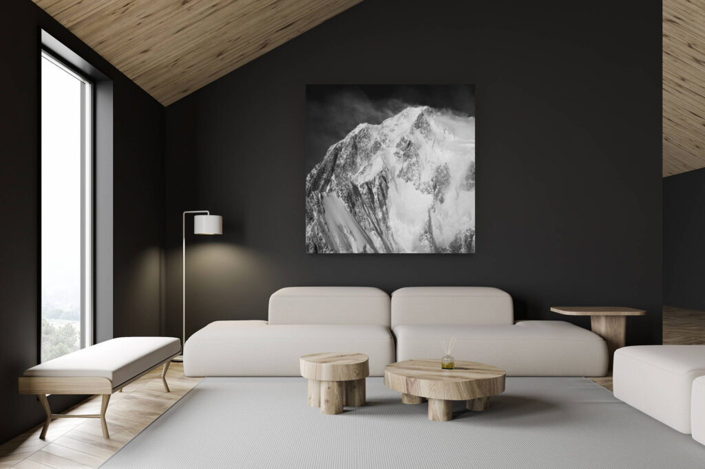 architecte intérieur rénovation chalet suisse - photo montagne grand format -