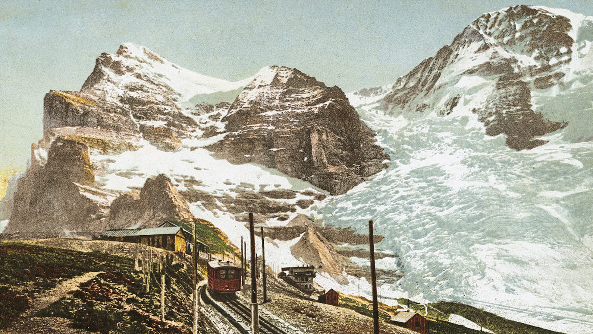 Bau-der-Jungfraubahn33 Naissance du tourisme alpin : la Jungfraubahn et l’épopée des sommets suisses